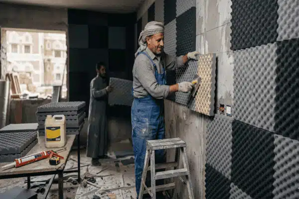 ألواح فوم عازل للجدران