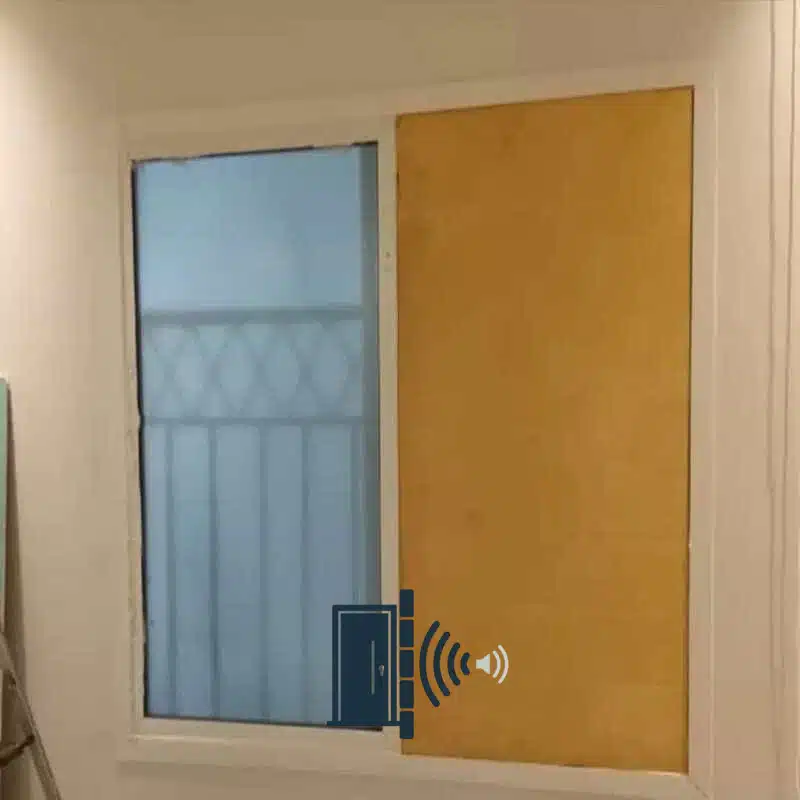 عازل الصوت للنوافذ والشبابيك