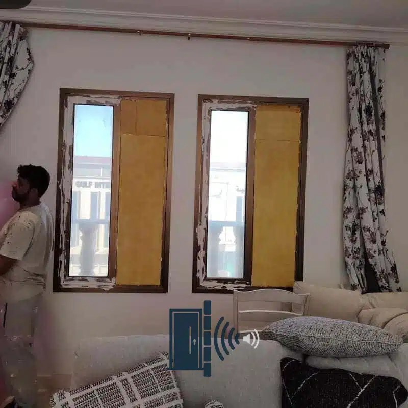 عازل صوت للشبابيك الدمام