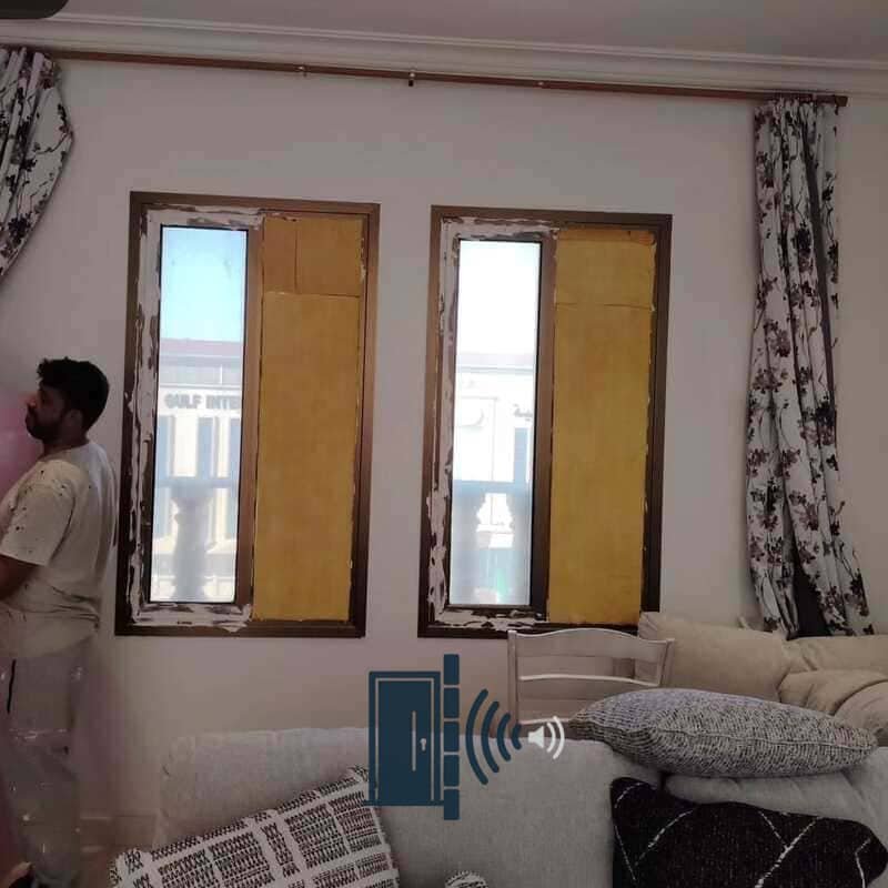  عازل صوت للشبابيك والدرايش